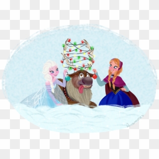 Anna, Disney, Elsa - Cartoon, HD Png Download