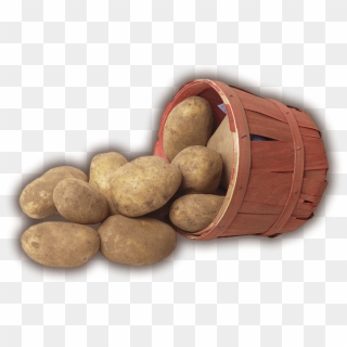 Basket Of Potatoes Png, Transparent Png