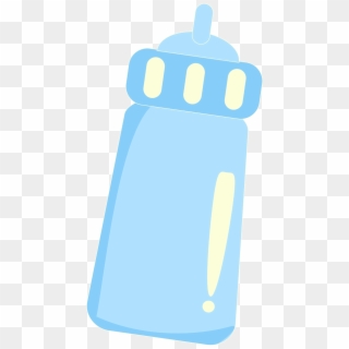 Minus Say Hello Clip - Blue Baby Bottle Clipart, HD Png Download