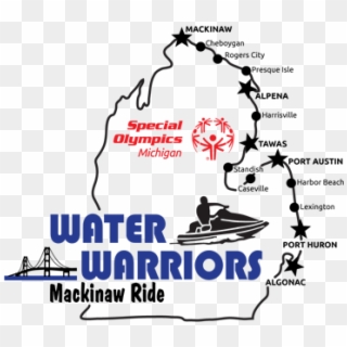 Water Warriors Logo - Speedboat, HD Png Download