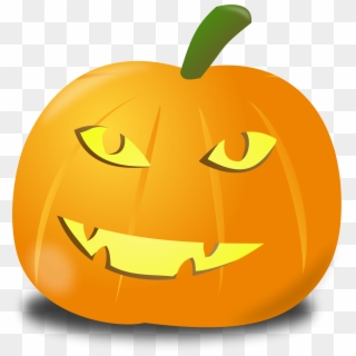 Happy Pumpkin Clip Arts - Jack O Lantern Sad Cartoon, HD Png Download
