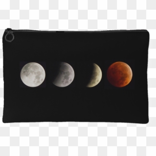Blood Moon Png -blood Moon Lunar Eclipse Makeup Bag - Eclipse 31 January 2018, Transparent Png
