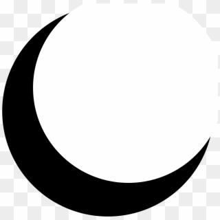 Transparent Crescent Moon Clipart - Transparent Crescent Moon Png, Png Download