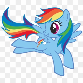 Pony Rainbow Dash Png, Transparent Png