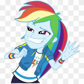 Eqg Series Cute Rainbow Dash , Png Download - Dress Rainbow Dash Equestria Girl, Transparent Png