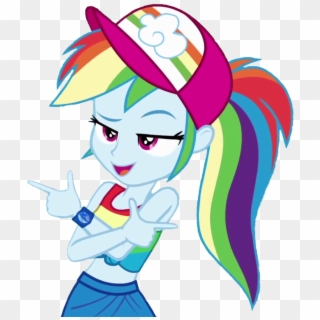 My Little Pony Equestria Girls Spring Breakdown Rainbow, HD Png Download