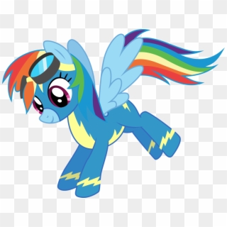 My Little Pony Rainbow Dash Equestria Daily - Mlp Rainbow Dash Wonderbolts, HD Png Download