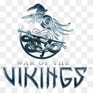 Transparent Vikings Logo Png - War Of The Vikings Logo, Png Download