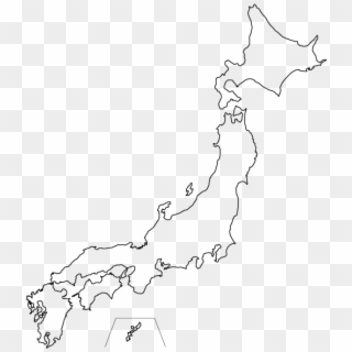 Map Of Japan, HD Png Download