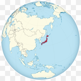 North Korea Globe Map, HD Png Download