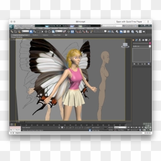 Transparent Realistic Fairy Wings Png - Fairy, Png Download