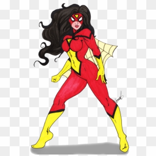 Spider Woman Png, Transparent Png