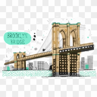 Edificios De New York Dibujos, HD Png Download