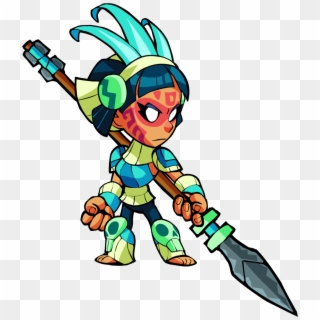 Queen Nai - Brawlhalla Legend Queen Nai, HD Png Download