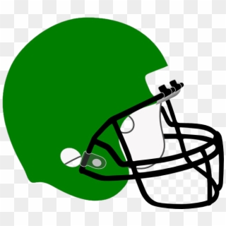 Football Helmet Green Clipart Nfl New England Patriots - Football Helmet Clipart Blue, HD Png Download