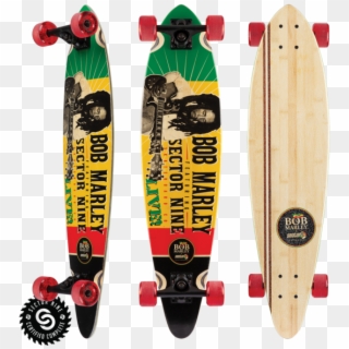 Redemption Bamboo Skateboards - Sector 9 Longboards Black, HD Png Download