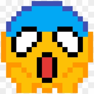 Pixel Art Emoji Faces , Png Download - Emoji Minecraft Pixel Art, Transparent Png