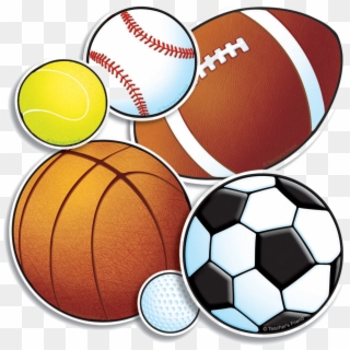 Sports Balls Clip Art - Sports Clipart, HD Png Download