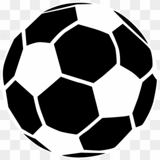 Football Player Sport Clip Art - Soccer Ball Silhouette Png, Transparent Png