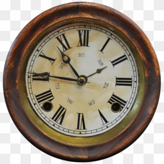 Transparent Clock Clipart Png - Antique Clock Png, Png Download