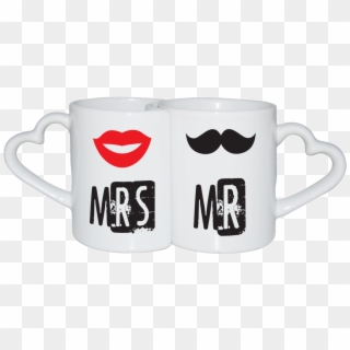 Couple Mug Design Png, Transparent Png