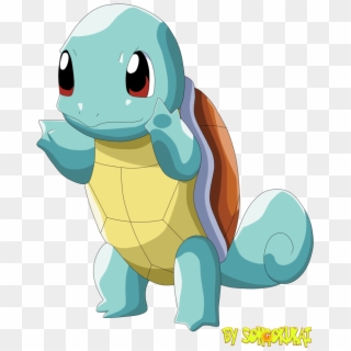 Squirtle By Krizell - Cómo Dibujar A Squirtle, HD Png Download
