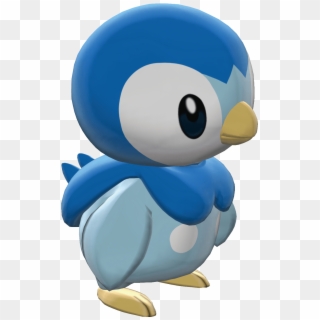Piplup Sideview Pokemon - Piplup, HD Png Download