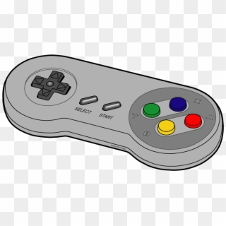 Clipart Stock File Snes Controller Png Wikimedia Commons - Snes Controller Png, Transparent Png