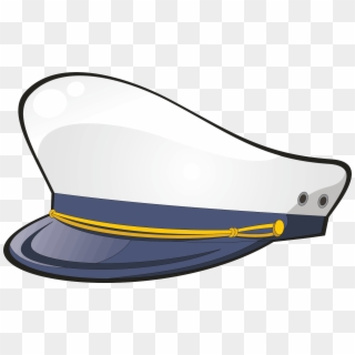 Police Captain Cliparts - Captain's Hat Clip Art, HD Png Download