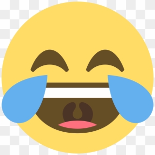 Laughing Crying Emoji Png - Laughing Crying Emoji Discord, Transparent Png