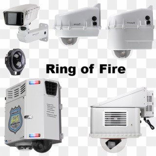 Dotworkz 2018 Ring Of Fire Product Line Active Heating - Surveillance Camera, HD Png Download