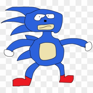 My English Is Not Very Good But Sonic Is A ****** - Sanic Transparent, HD Png Download