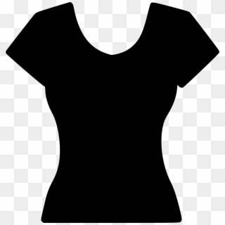 Black T Shirt Png Transparent - Women T Shirt Png, Png Download