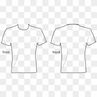 Blank Tshirt Template Png - T Shirt Design Template Png, Transparent ...