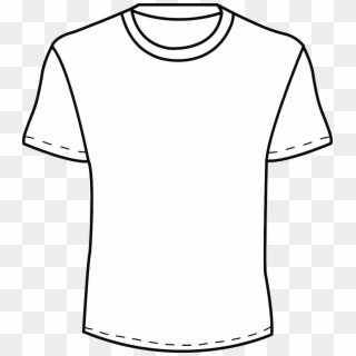 White T Shirt Template Png Images Pictures Becuo Zekkf - T Shirt Plain Template Png, Transparent Png