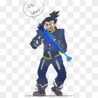 #overwatch #hanzo #overwatchleague #overwatchanniversarypic - Cartoon, HD Png Download