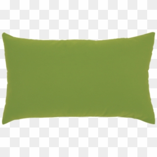 Graphic Greenery Lumbar Back Of Graphic Greenery Lumbar - Cushion, HD Png Download
