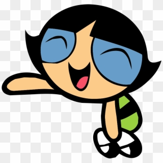 Buttercup Powerpuff Girls Png Pic Background - Powerpuff Girls Buttercup Laughing, Transparent Png