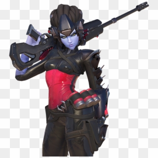 Overwatch Character Png - Widowmaker Noire Png, Transparent Png