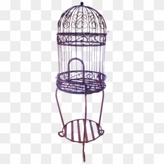 Standing Bird Cages - Round Bird Cage Transparent, HD Png Download