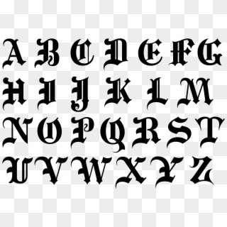 Cool Alphabet Png For Free Download - Fancy Letters Az Graffiti, Transparent Png