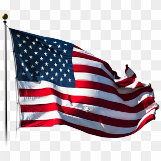 Nd Flag Pole Guy - Non Copyrighted American Flag, HD Png Download