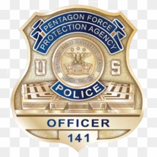 Badge Of The United States Pentagon Police - Us Pentagon Police, HD Png Download