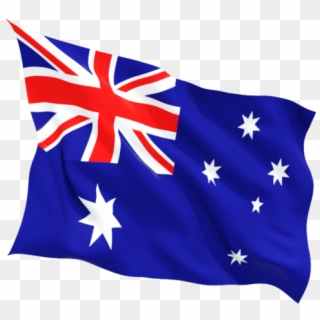 Australian Flag On Pole Png - Australian Flag Transparent Background, Png Download