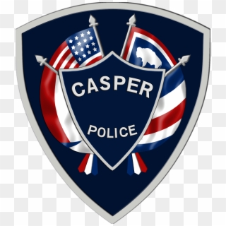 Cropped Cpd Patch Enhanced - Casper Police Department, HD Png Download