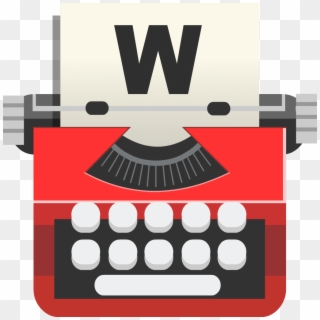 Winston Icon - Typewriter Icon Png, Transparent Png