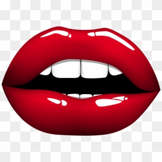 Red Lips Png Clipart - Lips Clipart, Transparent Png