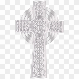 This Free Icons Png Design Of Silver Celtic Cross 2, Transparent Png