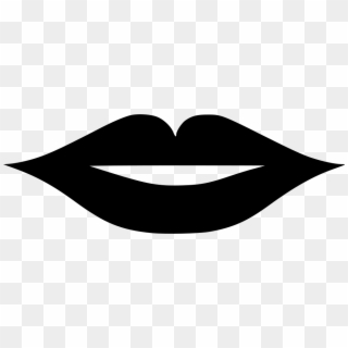 Jpg Royalty Free Stock Lips Png Icon Free Download - Lips Black And White Png, Transparent Png