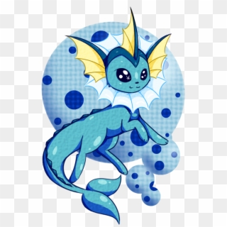 Dragoart Drawing Vaporeon Png Black And White Library, Transparent Png